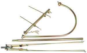 UMBRELLA FRAME W/BRKT LESS COVER